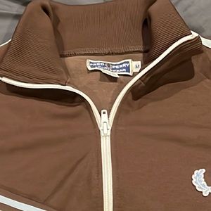 Uber vintage Fred Perry zip up cotton poly breaker medium